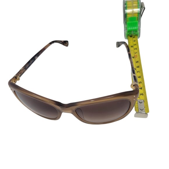 Diane Von Furstenberg Molly Sunglasses (DVF584S) 55-18-135 Brown with Hard Case